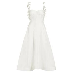 Zimmermann Wonderland Midi Corset Dress - 0p - Ivory